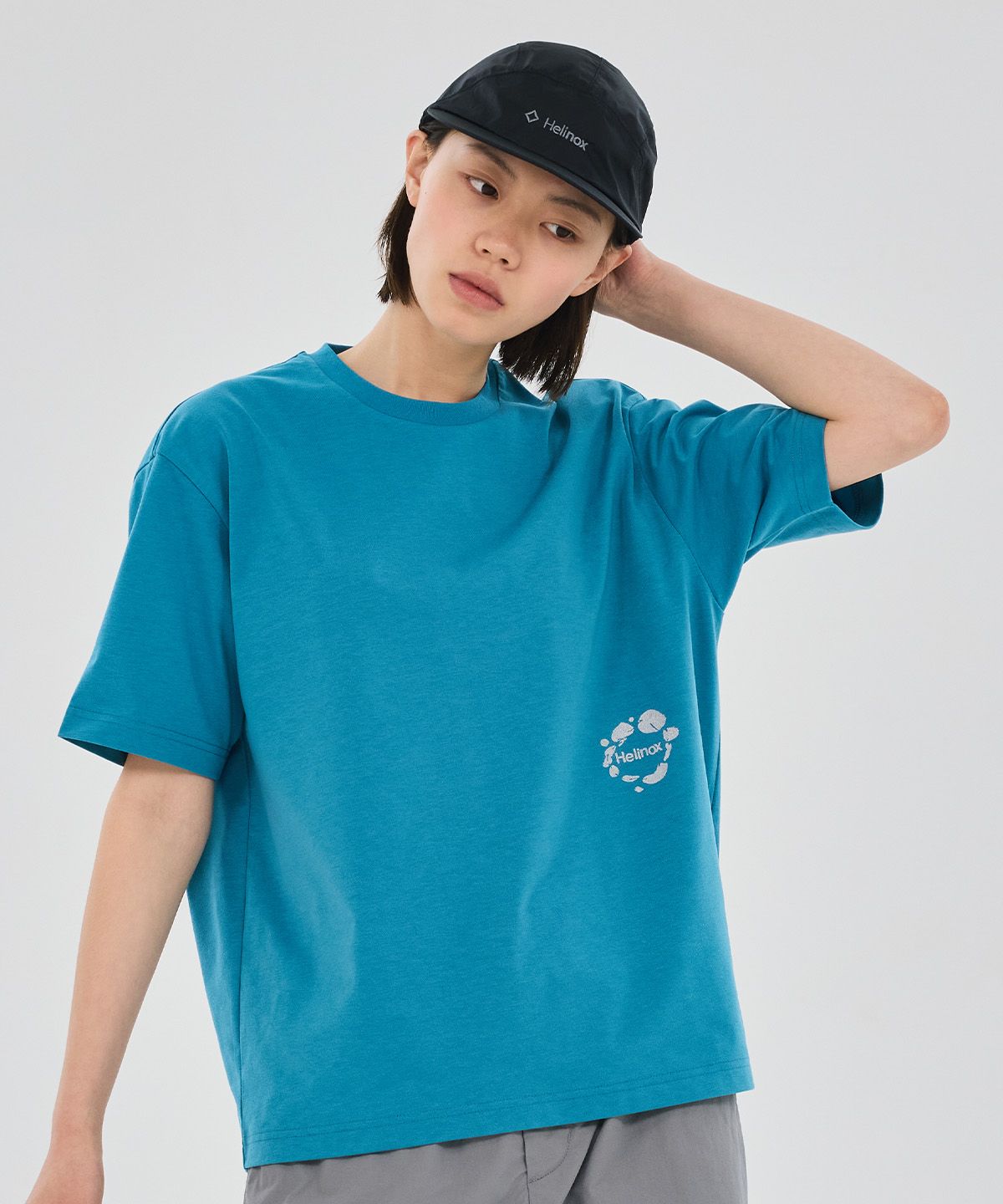 헬리녹스 웨어(HELINOX WEAR) MAGIC HOURS 소로나 반팔티셔츠_Dark Green