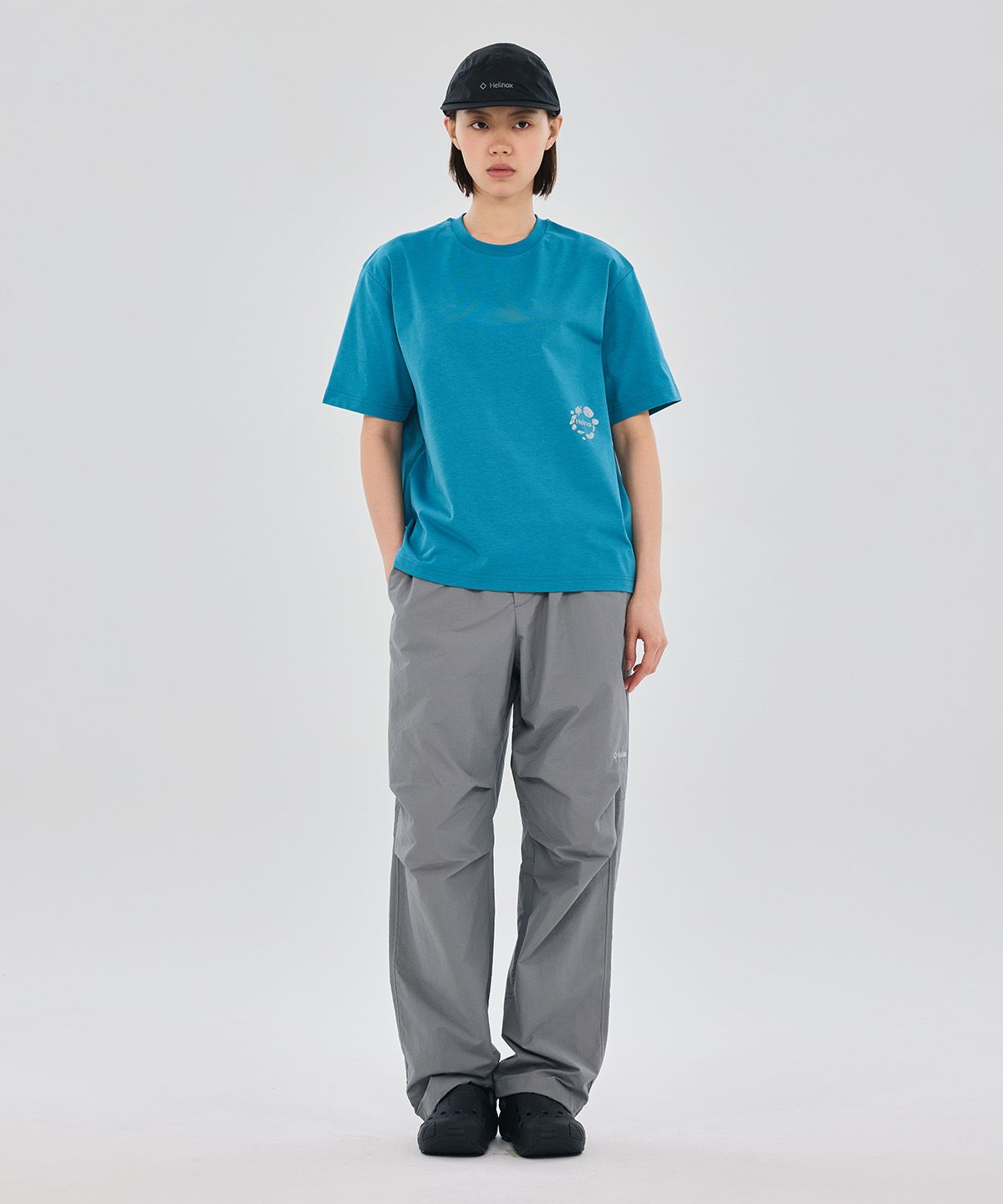 헬리녹스 웨어(HELINOX WEAR) MAGIC HOURS 소로나 반팔티셔츠_Dark Green