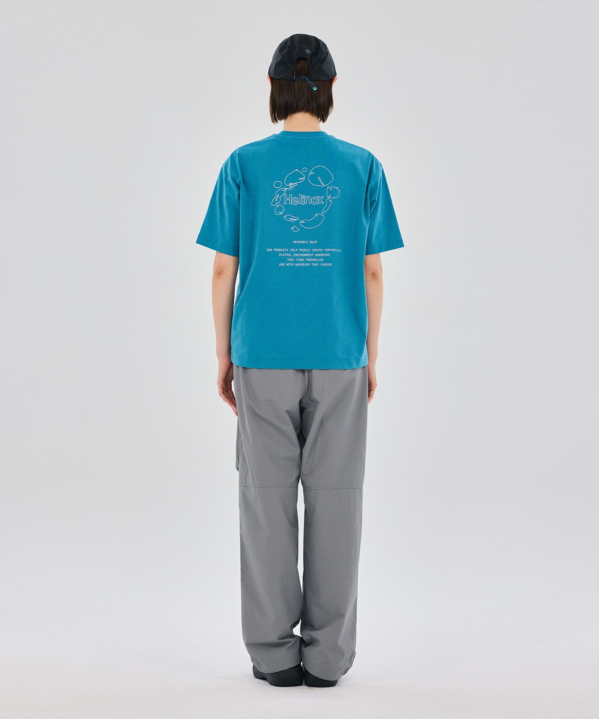 헬리녹스 웨어(HELINOX WEAR) MAGIC HOURS 소로나 반팔티셔츠_Dark Green