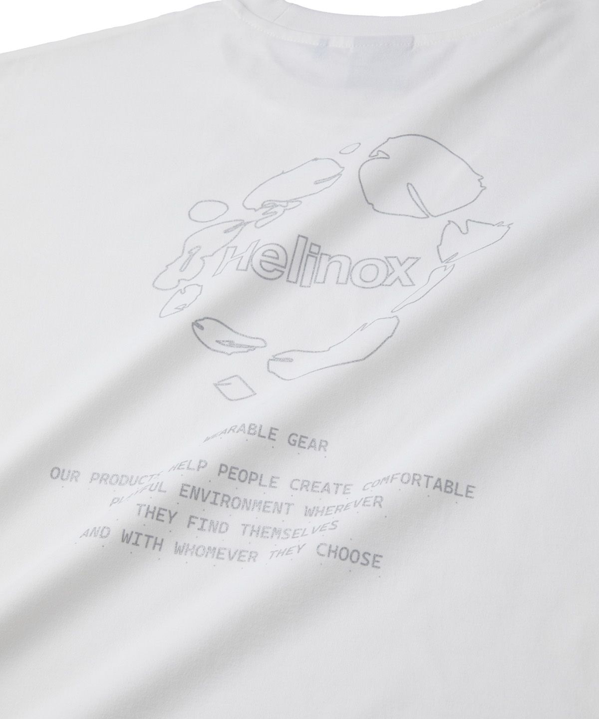 헬리녹스 웨어(HELINOX WEAR) MAGIC HOURS 소로나 반팔티셔츠_White