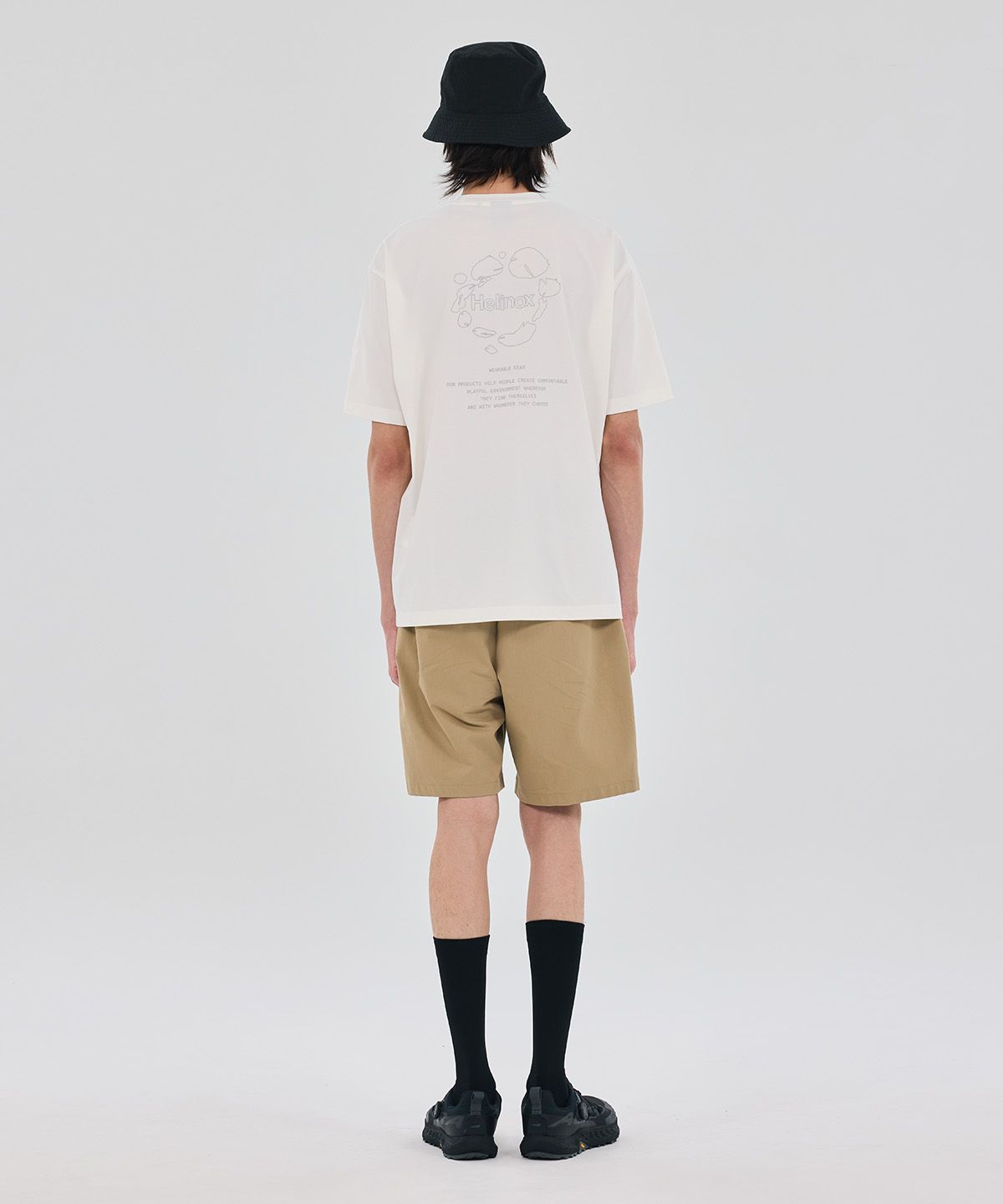 헬리녹스 웨어(HELINOX WEAR) MAGIC HOURS 소로나 반팔티셔츠_White