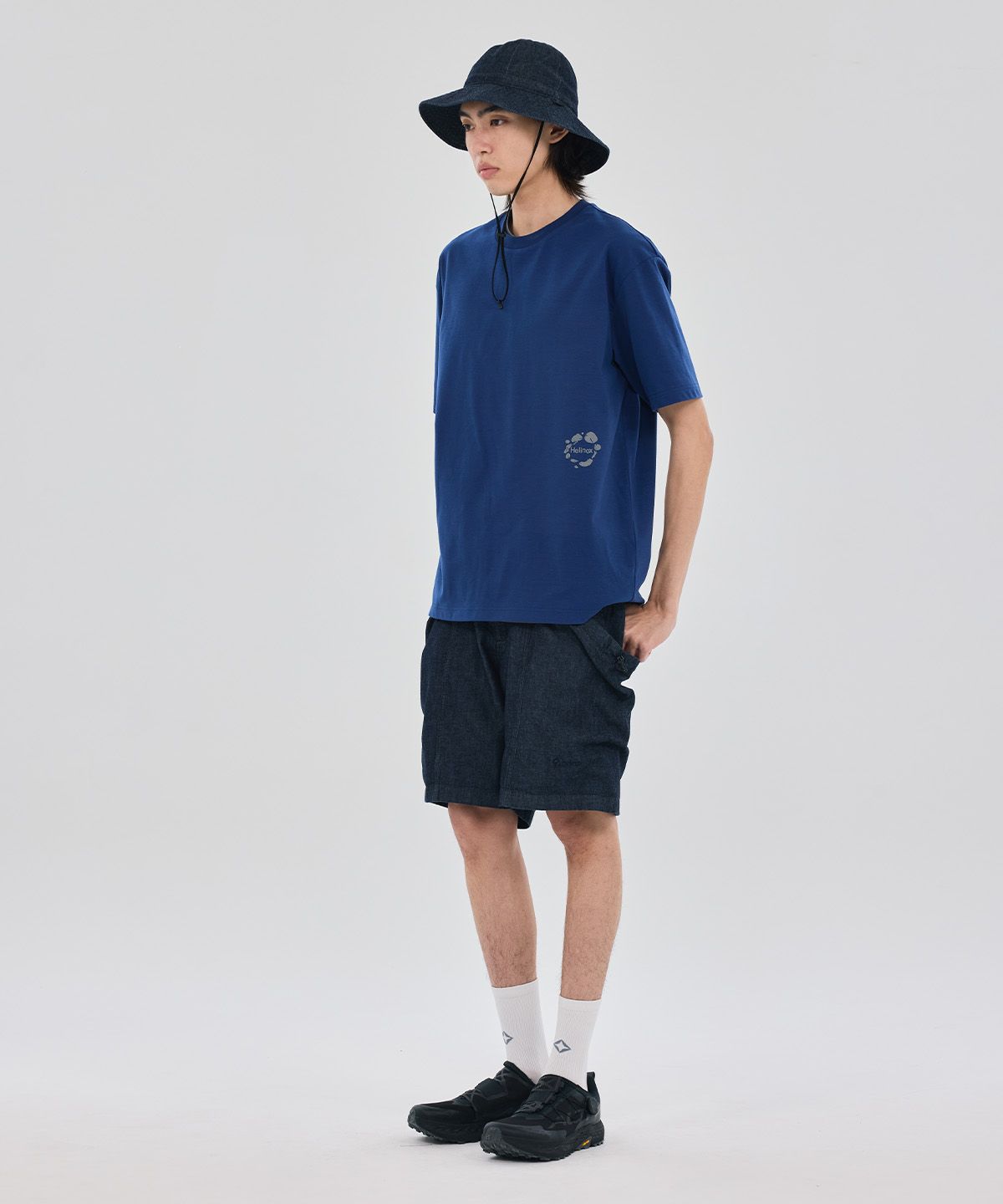 헬리녹스 웨어(HELINOX WEAR) MAGIC HOURS 소로나 반팔티셔츠_Dark Navy