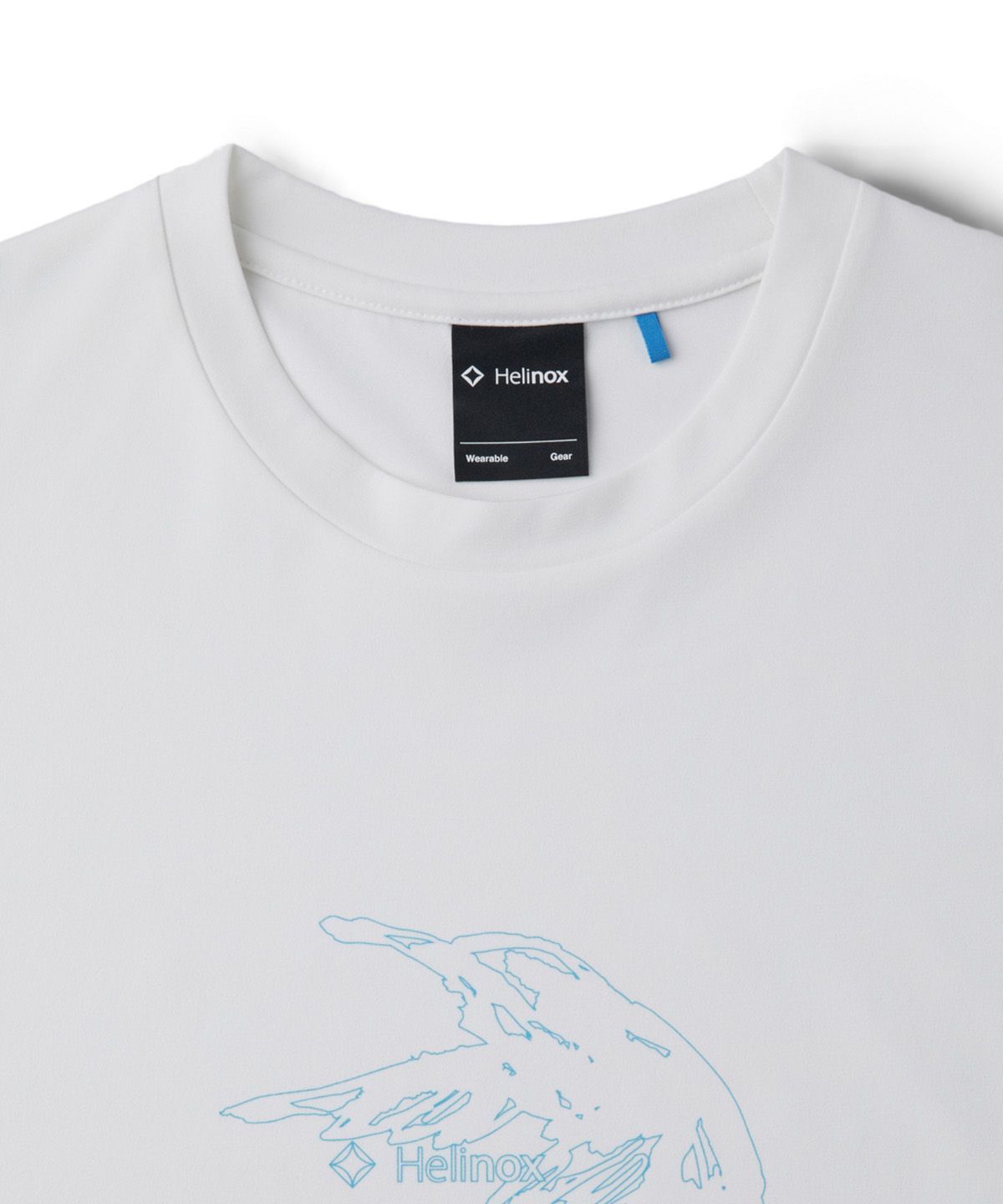 헬리녹스 웨어(HELINOX WEAR) Hummingbird 그래픽 티셔츠_White