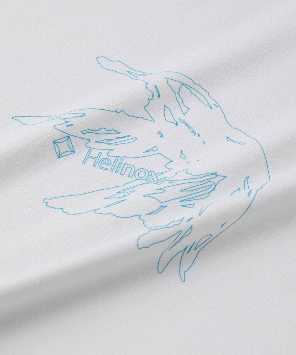 헬리녹스 웨어(HELINOX WEAR) Hummingbird 그래픽 티셔츠_White