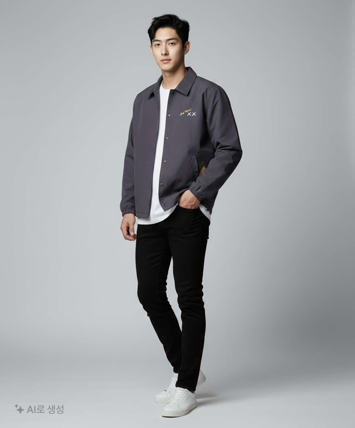 유니클로(UNIQLO) 나일론/코치 재킷