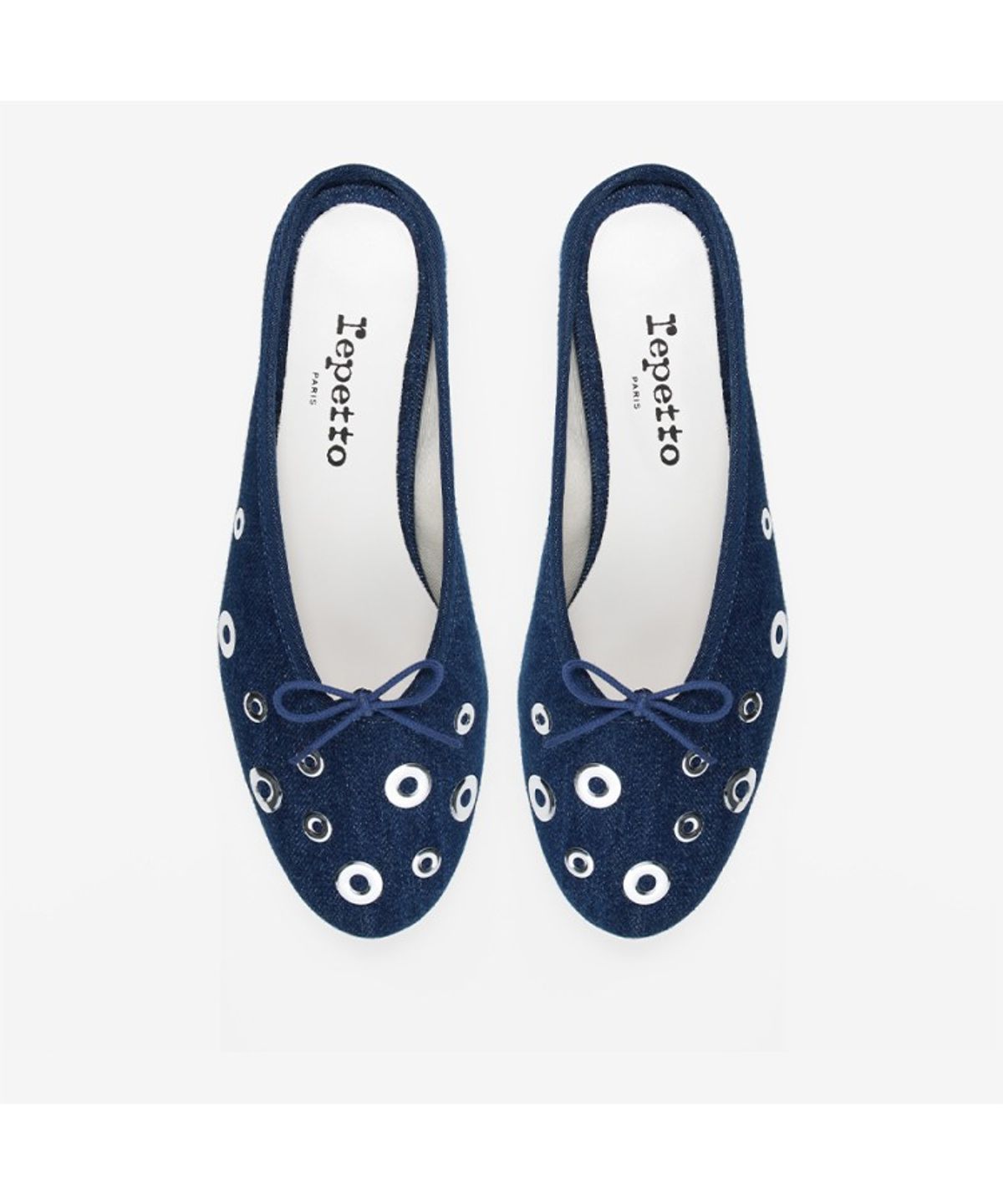 레페토(REPETTO) 뮬 까미유 뮬 (V4183JEANEYLT851)