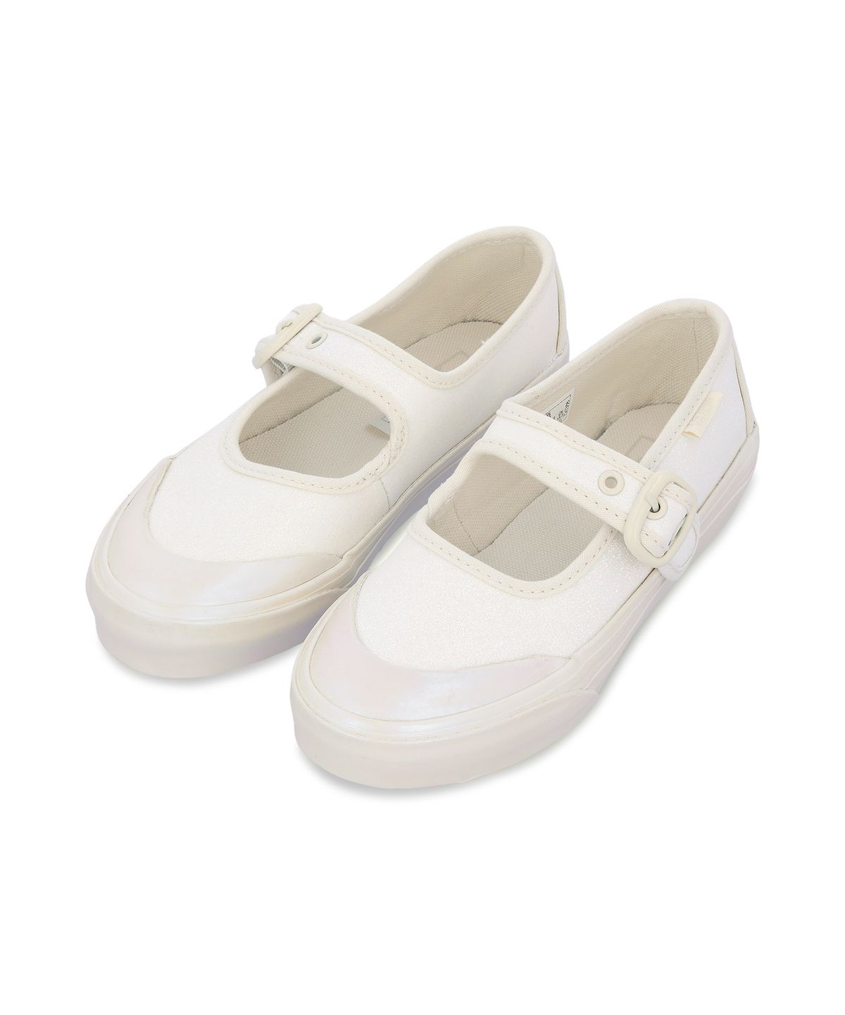 반스 키즈(VANS KIDS) 메리제인 키즈 - 글리터 펄 화이트 / VN000CYKCJ71