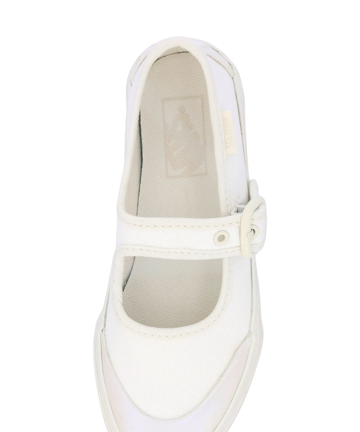 반스 키즈(VANS KIDS) 메리제인 키즈 - 글리터 펄 화이트 / VN000CYKCJ71