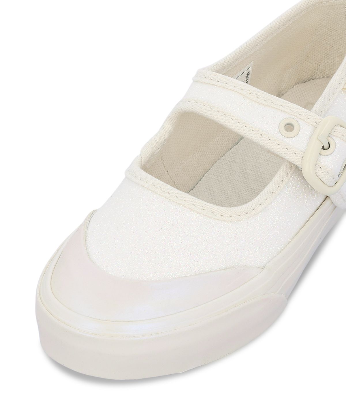 반스 키즈(VANS KIDS) 메리제인 키즈 - 글리터 펄 화이트 / VN000CYKCJ71