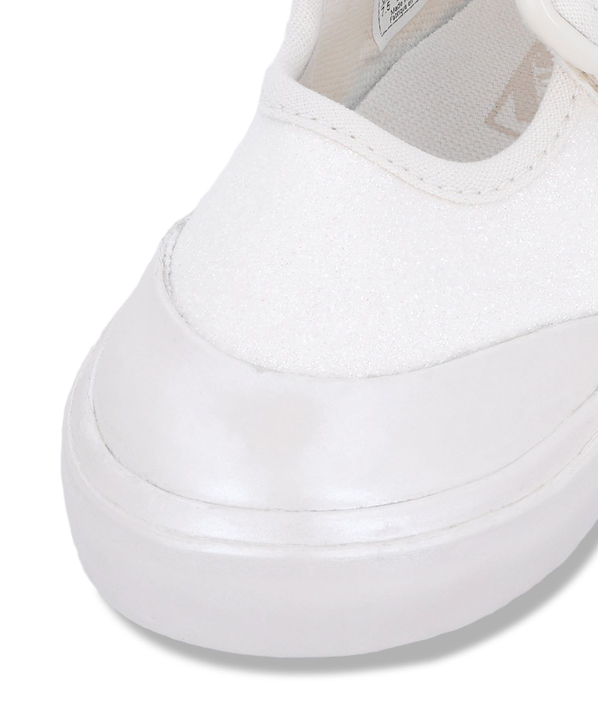반스 키즈(VANS KIDS) 메리제인 토들러 - 글리터 펄 화이트:핑크 / VN000CRYYL71