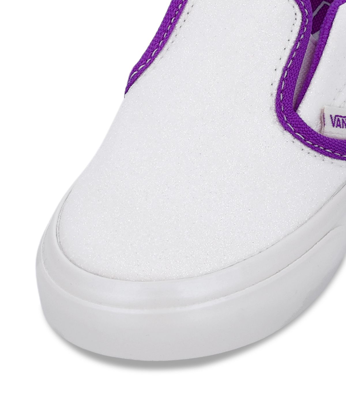반스 키즈(VANS KIDS) 슬립온 V 토들러 - 글리터 펄 퍼플 / VN000D0SWHP1