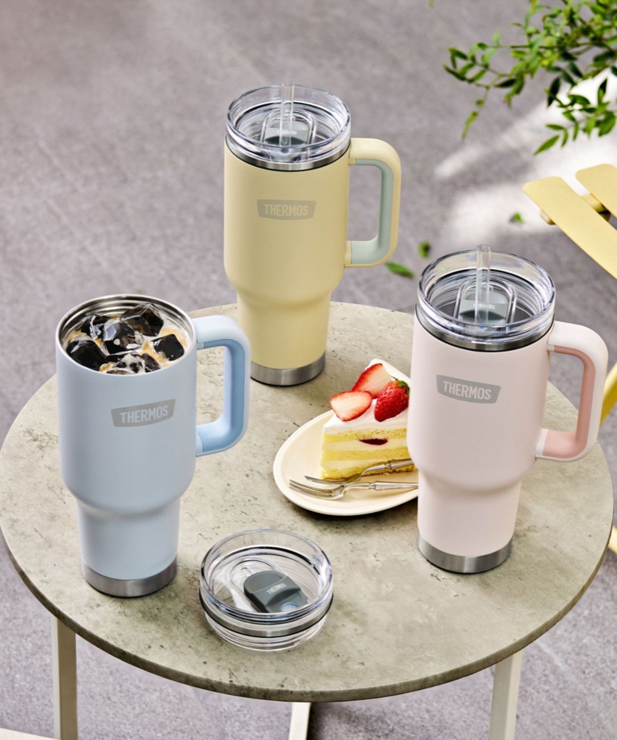 써모스(THERMOS) 보냉 대용량 맥스포터블 컵 앤 텀블러 TS-1801K (940ml)
