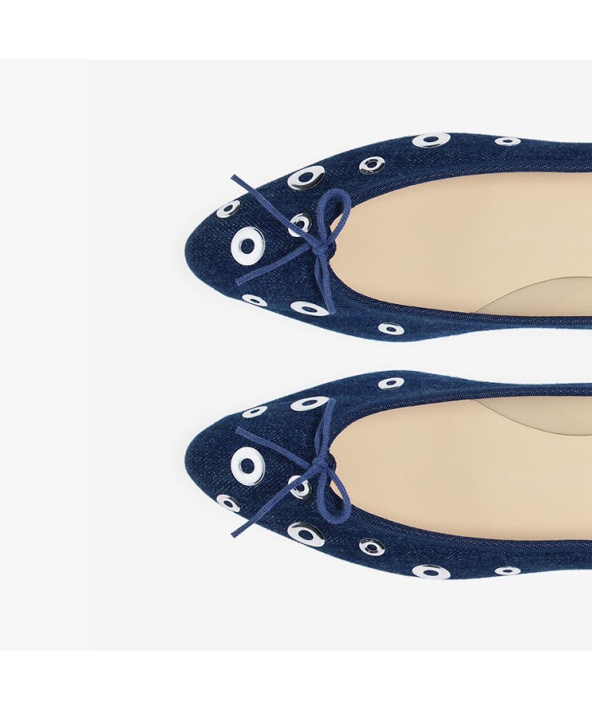 레페토(REPETTO) 플랫 포인티 산드리옹 (V4244JEANEYLTD851)