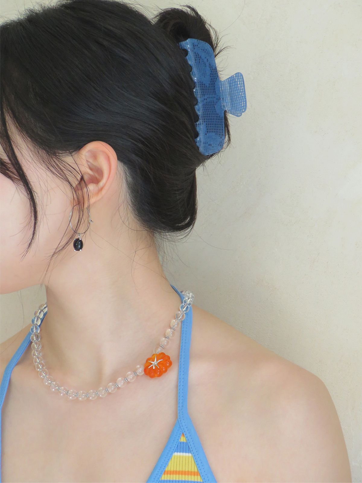 영리영리(YLYL) Heirloom tomato necklace, ICE