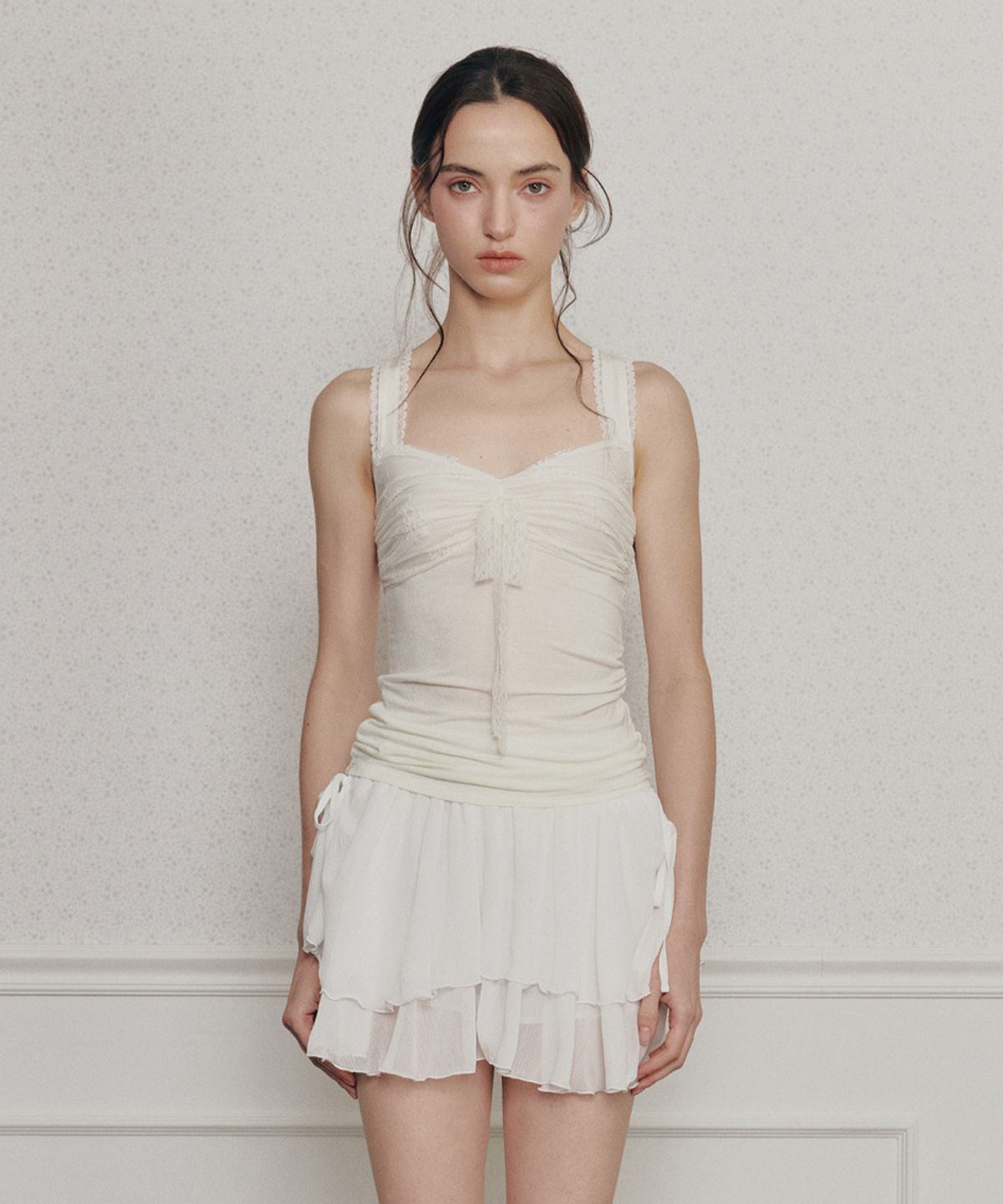 페인오어플레져(PAINORPLEASURE) ANEMONE TOP cream