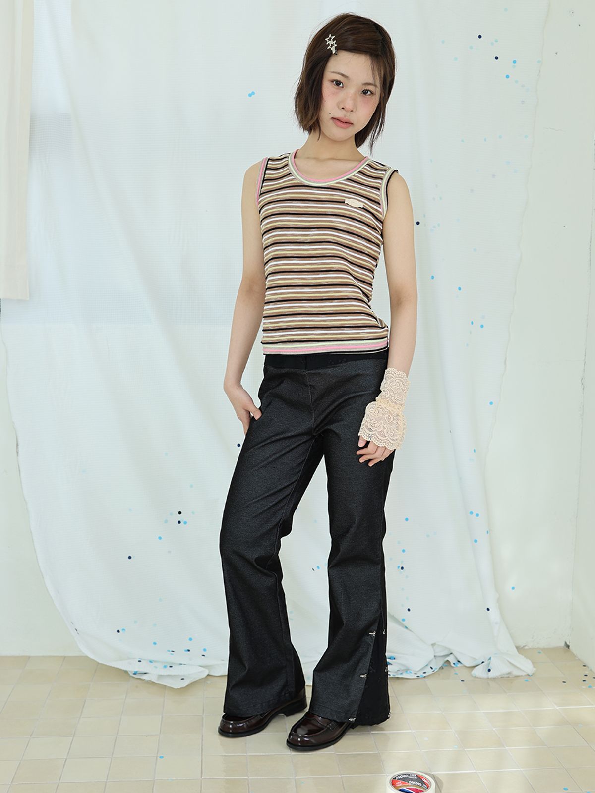 무음(MUWM) 더블 립 슬리브리스 Double Rib Sleeveless (2 Colors)