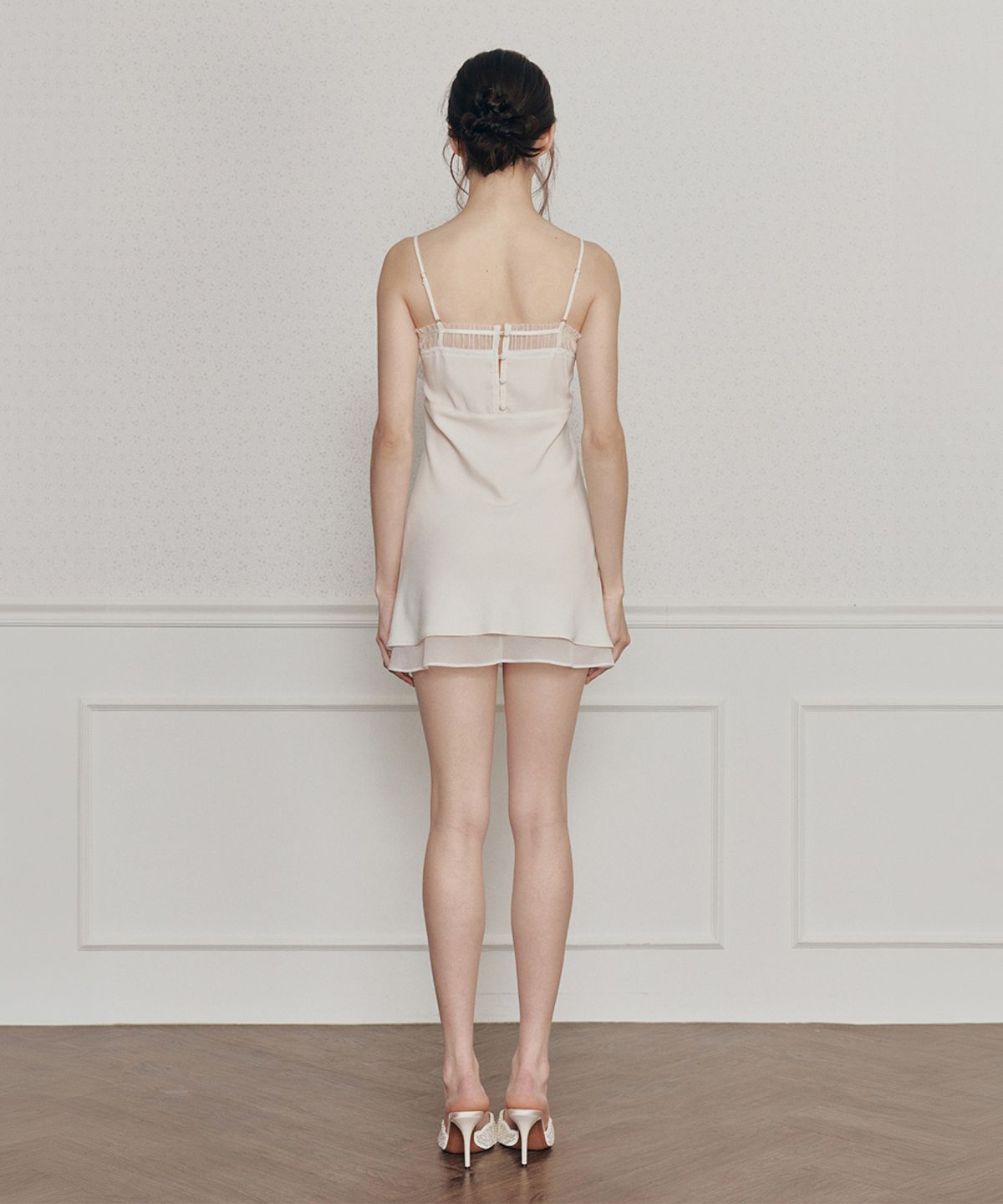 페인오어플레져(PAINORPLEASURE) DREAMY DRESS cream