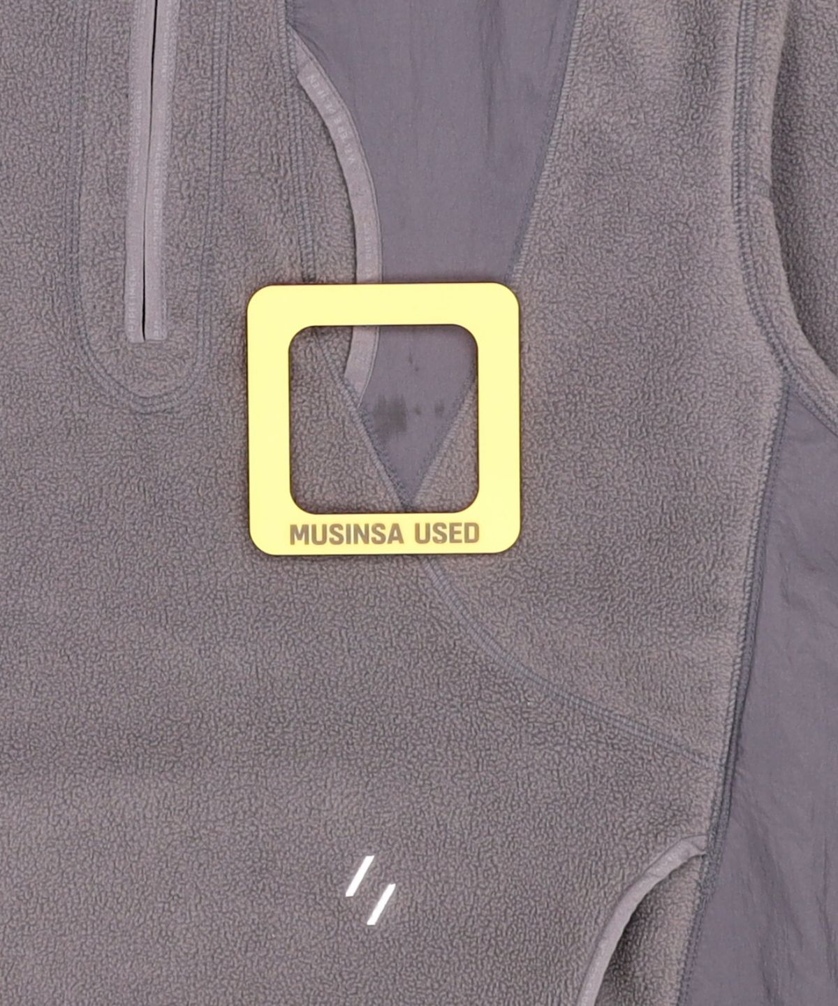 웰터 익스페리먼트(WELTER EXPERIMENT) EXPLORE FLEECE PULLOVER_CHARCOAL_WOL037 M