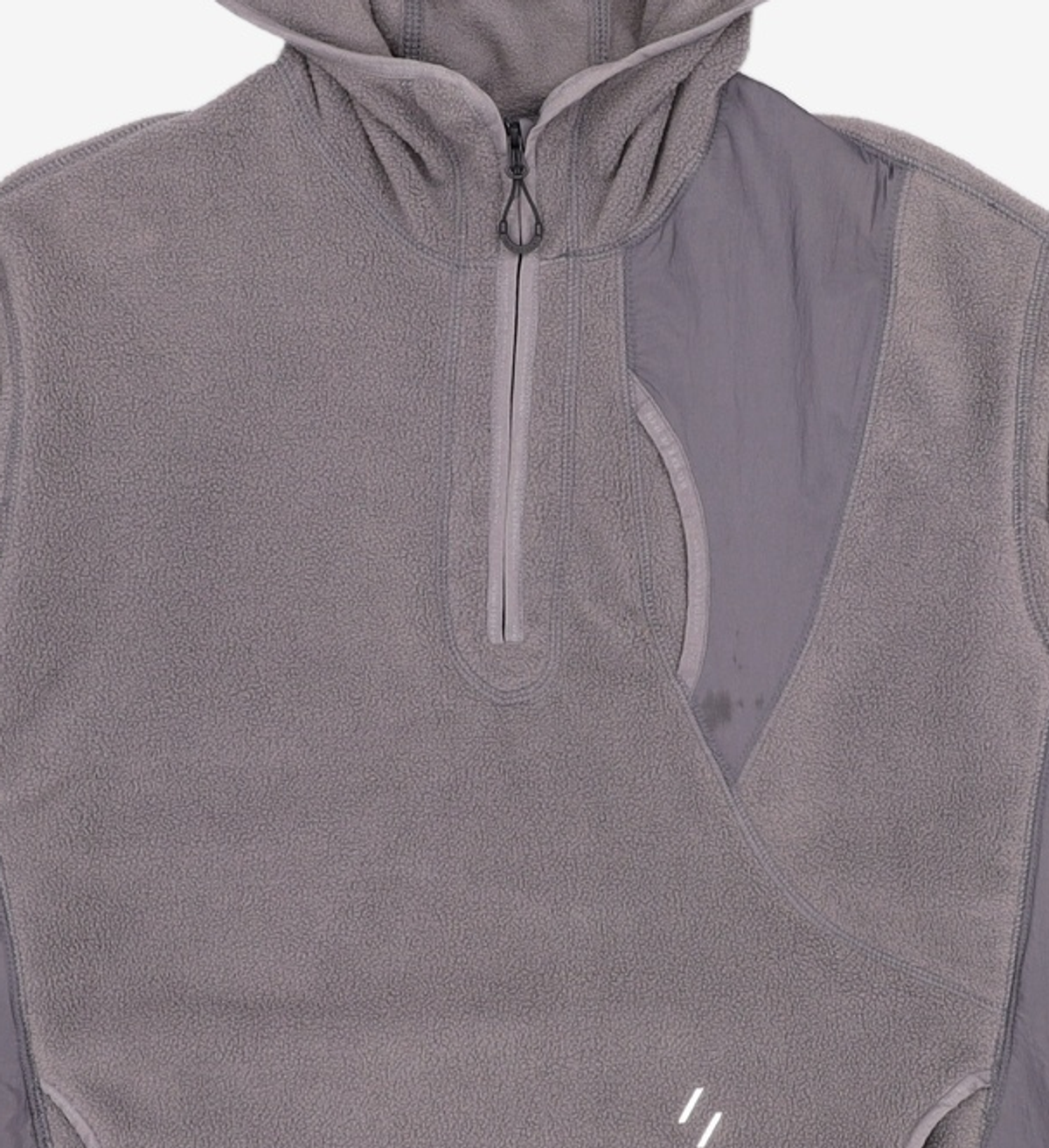 웰터 익스페리먼트(WELTER EXPERIMENT) EXPLORE FLEECE PULLOVER_CHARCOAL_WOL037 M