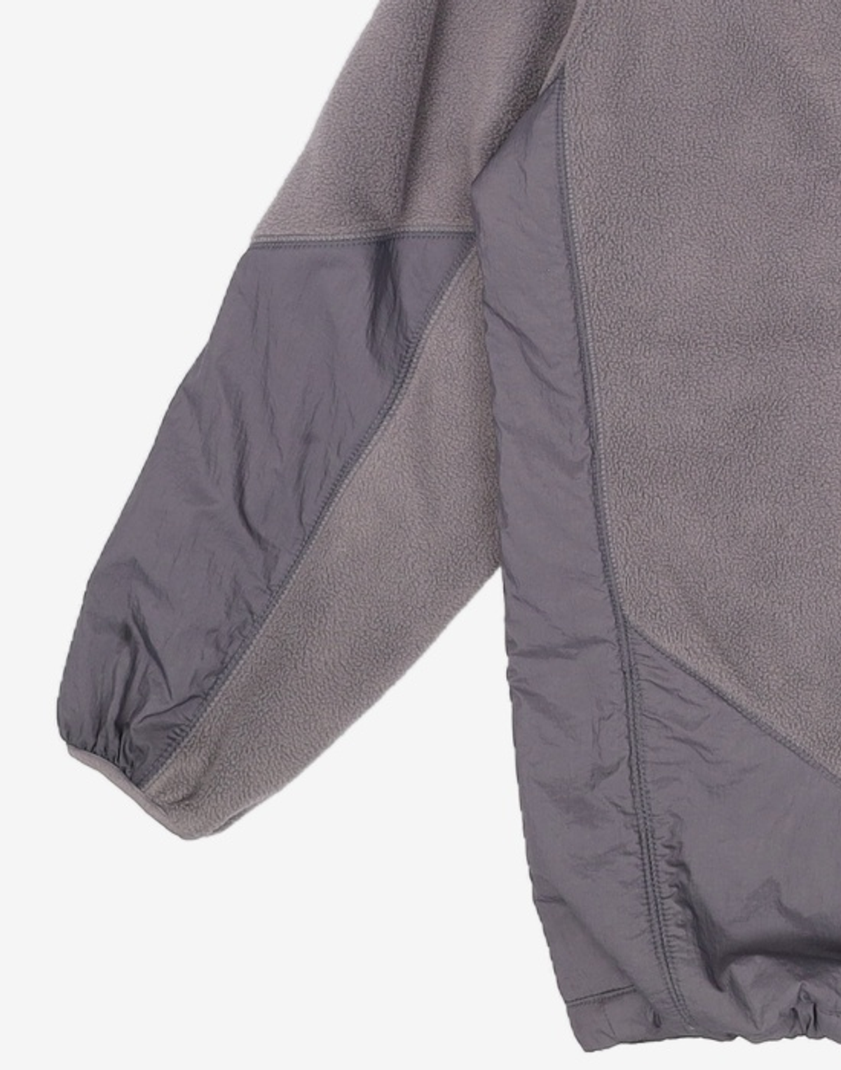 웰터 익스페리먼트(WELTER EXPERIMENT) EXPLORE FLEECE PULLOVER_CHARCOAL_WOL037 M