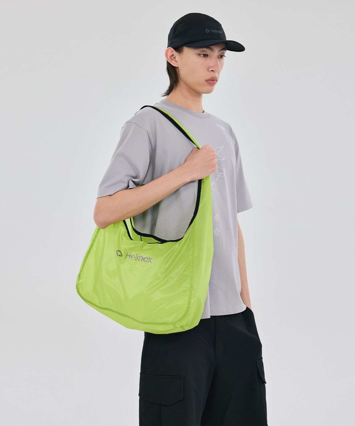 헬리녹스 웨어(HELINOX WEAR) 라이트팩 그로서리백_Neon Green