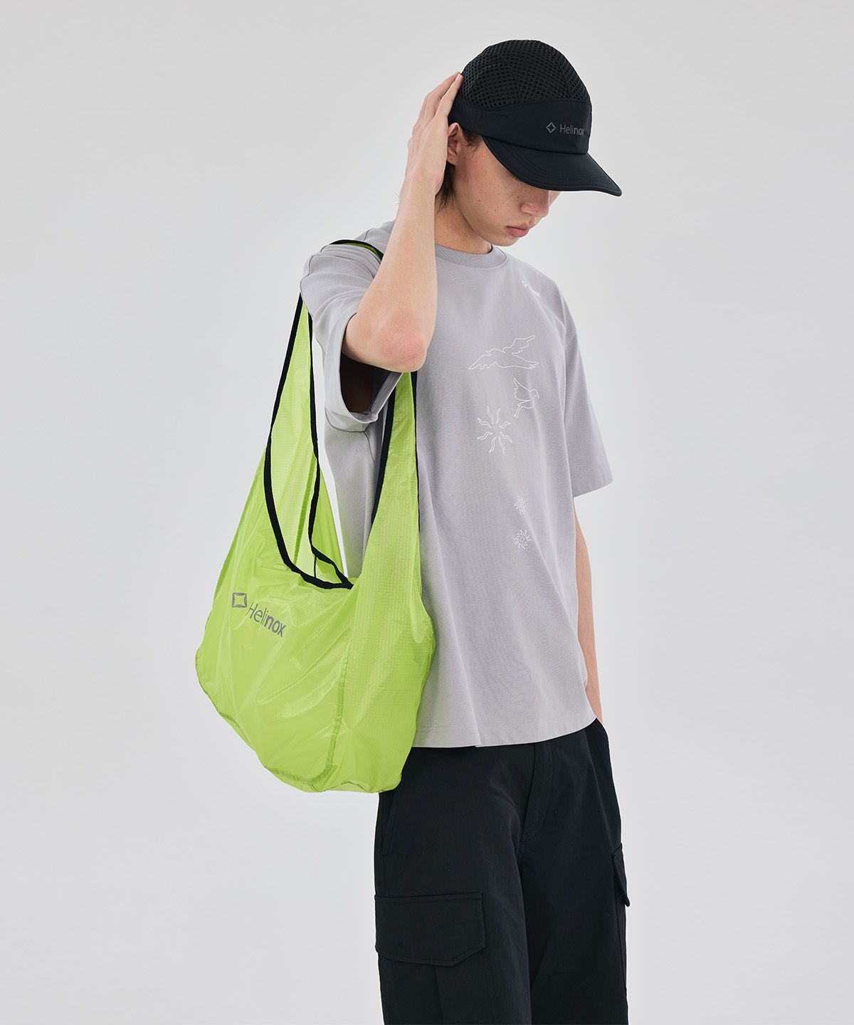 헬리녹스 웨어(HELINOX WEAR) 라이트팩 그로서리백_Neon Green