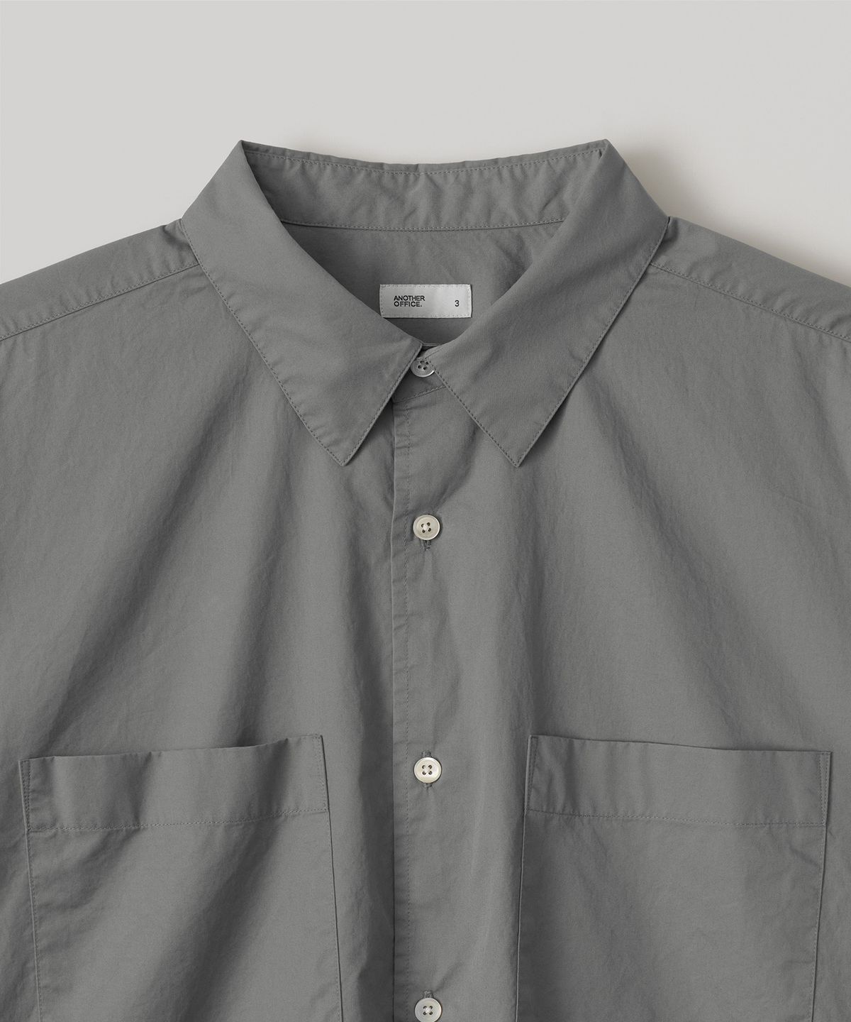 어나더 오피스(ANOTHER OFFICE) Writer Shirt (Concrete)