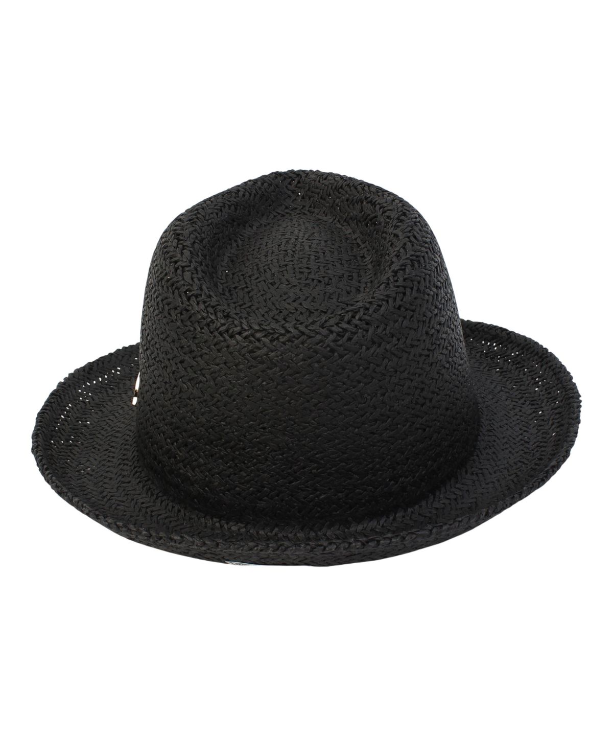 유니버셜 케미스트리(UNIVERSAL CHEMISTRY) BU Summer Black Simple Long Fedora 여름페도라