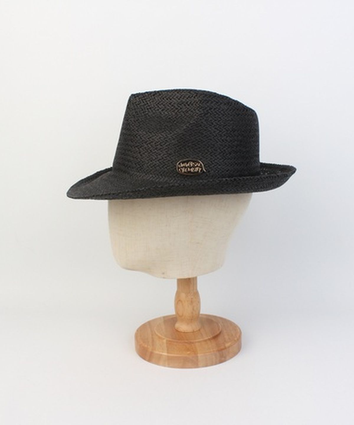 유니버셜 케미스트리(UNIVERSAL CHEMISTRY) BU Summer Black Simple Long Fedora 여름페도라