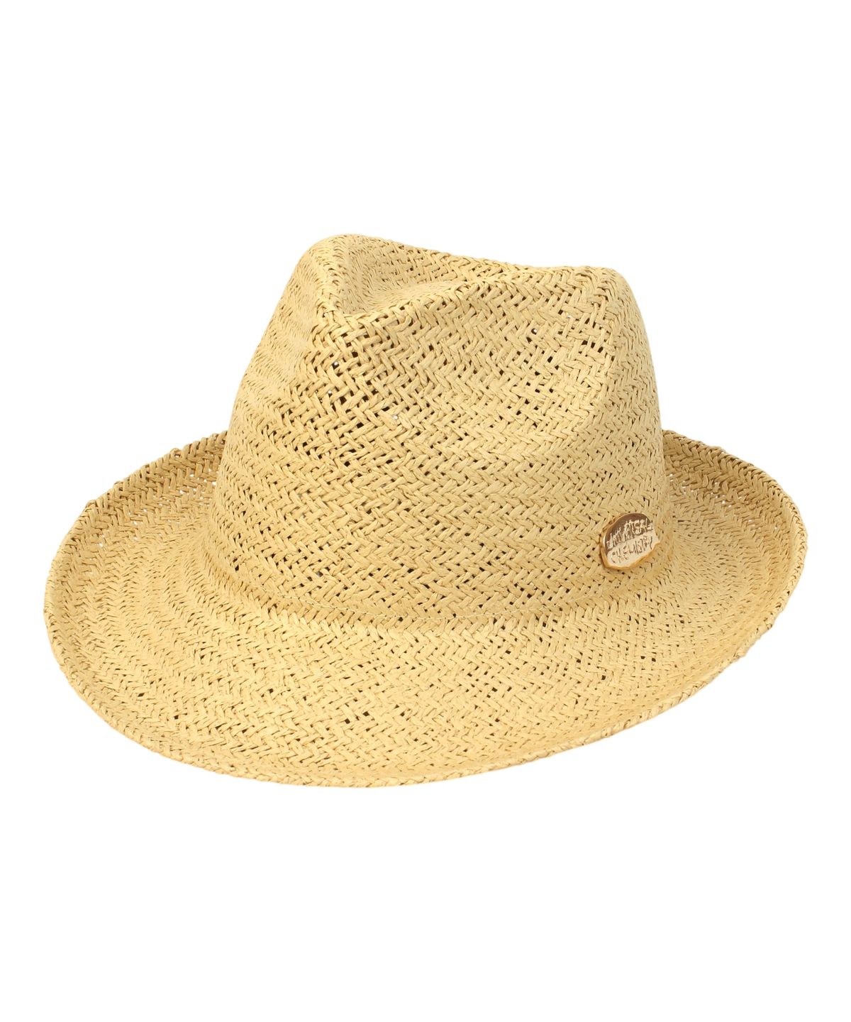 유니버셜 케미스트리(UNIVERSAL CHEMISTRY) BU Summer Beige Simple Long Fedora 여름페도라