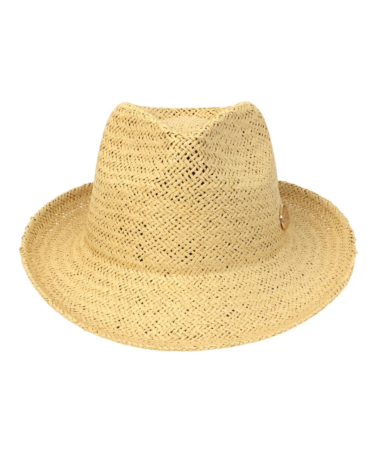 유니버셜 케미스트리(UNIVERSAL CHEMISTRY) BU Summer Beige Simple Long Fedora 여름페도라