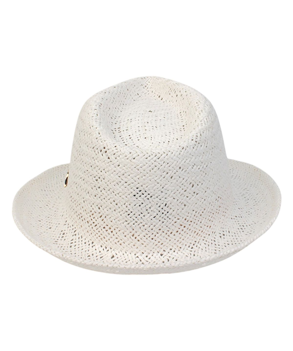 유니버셜 케미스트리(UNIVERSAL CHEMISTRY) BU Summer White Simple Long Fedora 여름페도라