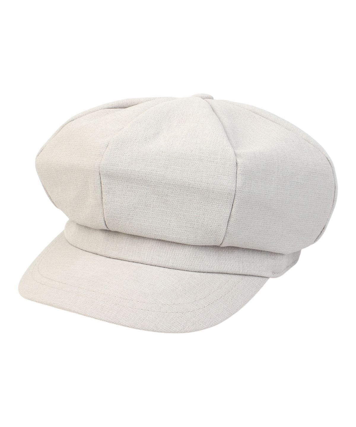 유니버셜 케미스트리(UNIVERSAL CHEMISTRY) Cool Poly Beige Newsboy Cap 뉴스보이캡
