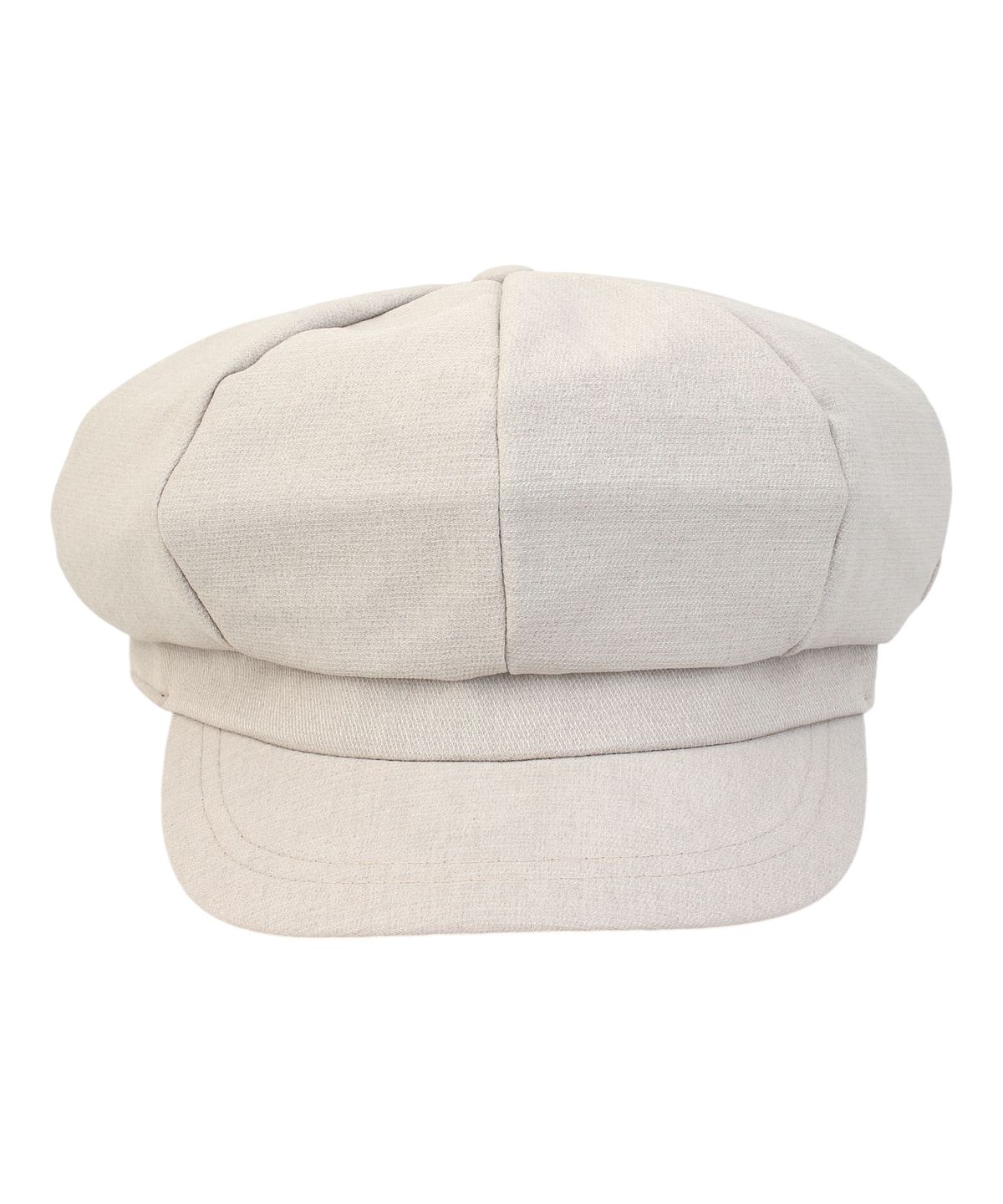 유니버셜 케미스트리(UNIVERSAL CHEMISTRY) Cool Poly Beige Newsboy Cap 뉴스보이캡