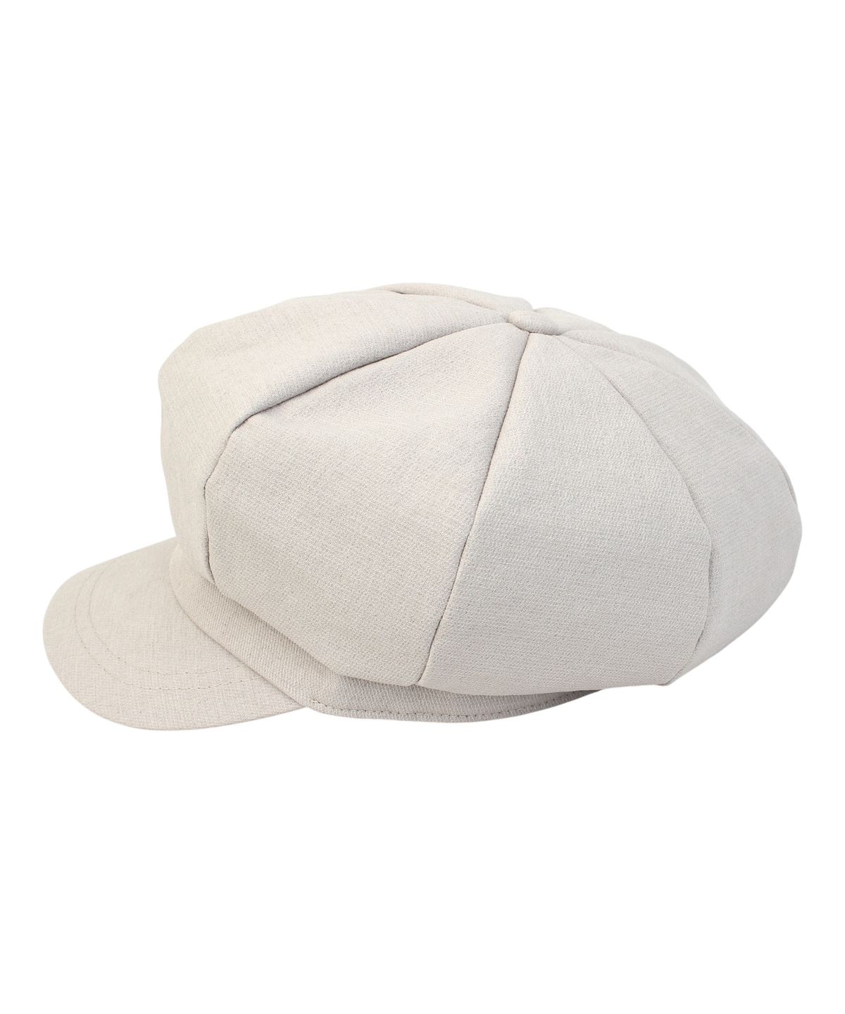유니버셜 케미스트리(UNIVERSAL CHEMISTRY) Cool Poly Beige Newsboy Cap 뉴스보이캡