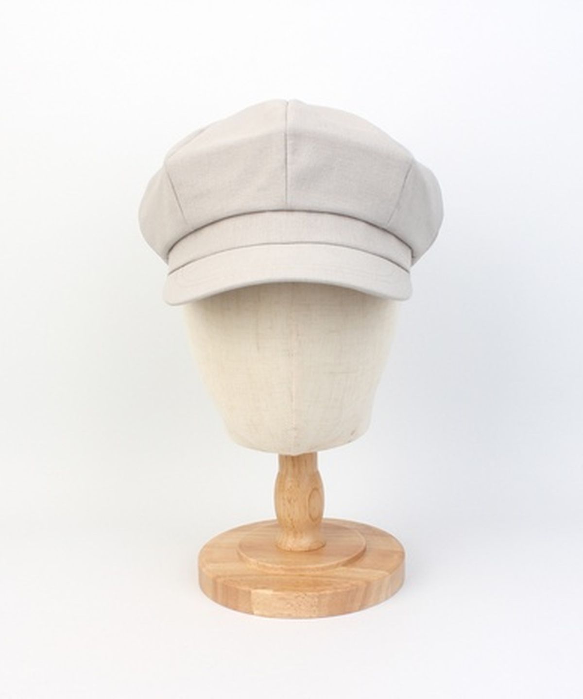 유니버셜 케미스트리(UNIVERSAL CHEMISTRY) Cool Poly Beige Newsboy Cap 뉴스보이캡
