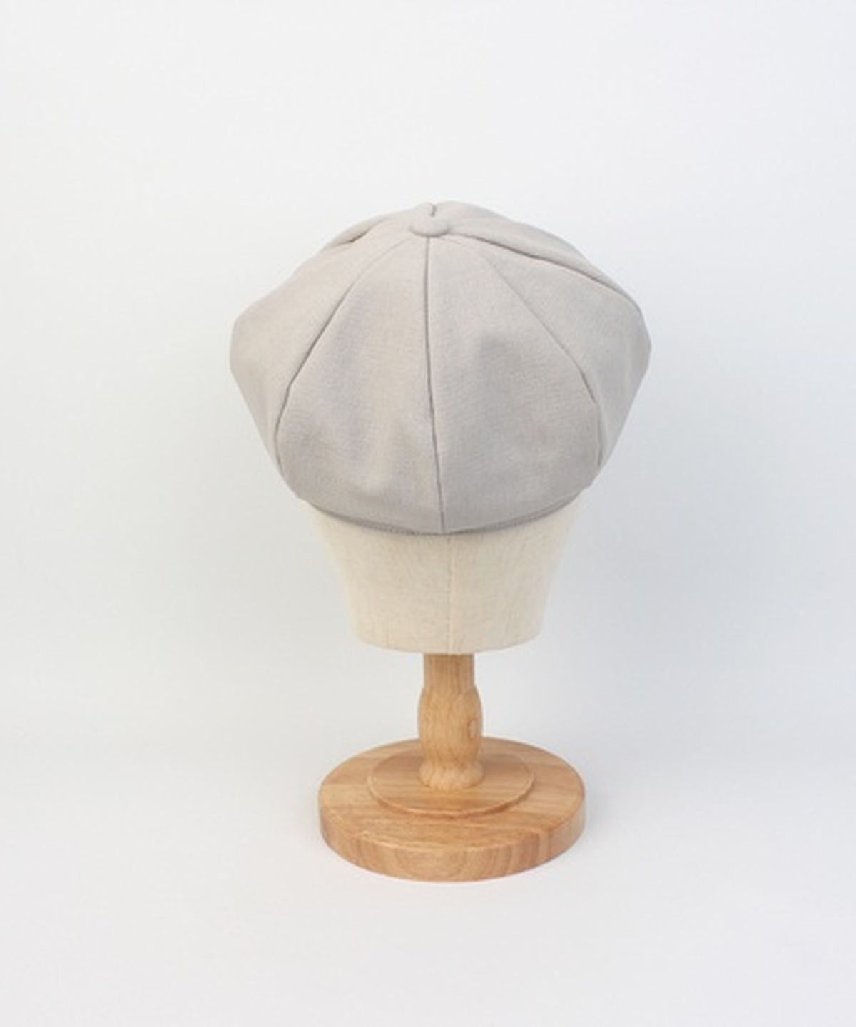 유니버셜 케미스트리(UNIVERSAL CHEMISTRY) Cool Poly Beige Newsboy Cap 뉴스보이캡