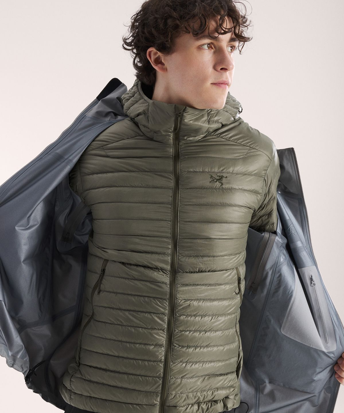 아크테릭스(ARCTERYX) 세륨 SL 후디 남성 - FORAGE / AJQSM11036