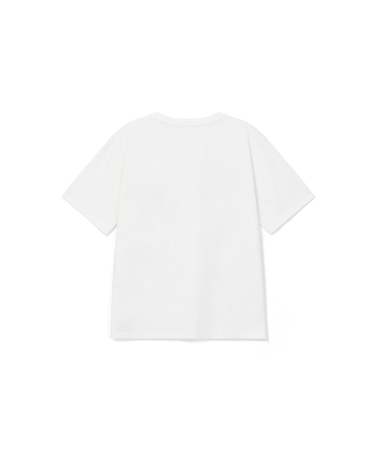 썬번프로젝트(SUNBURNPROJECT) CITY MAGNET OVERFIT T-SHIRT, WHITE