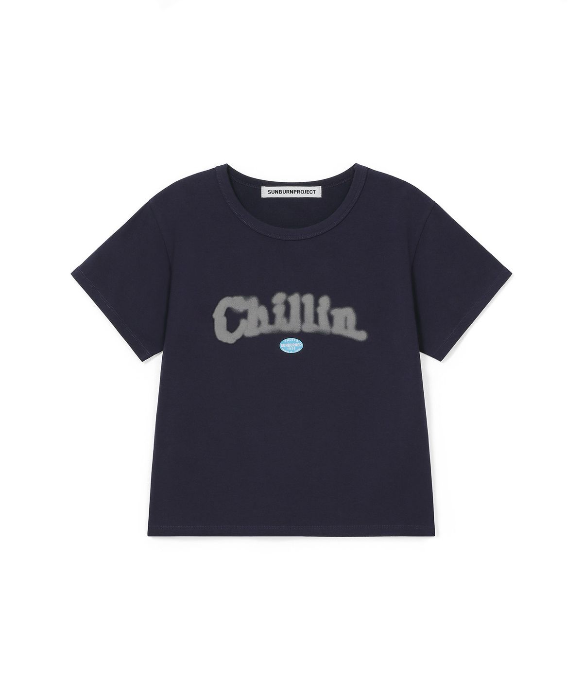 썬번프로젝트(SUNBURNPROJECT) CHILLIN T-SHIRT, PURPLE