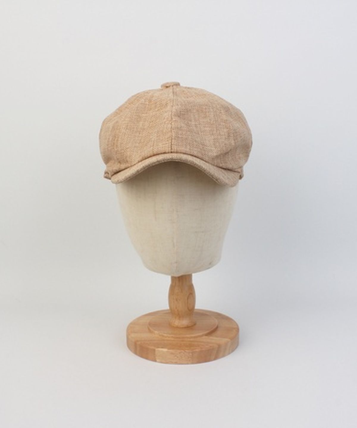 유니버셜 케미스트리(UNIVERSAL CHEMISTRY) Linen Logo Beige Banding Huntingcap 헌팅캡