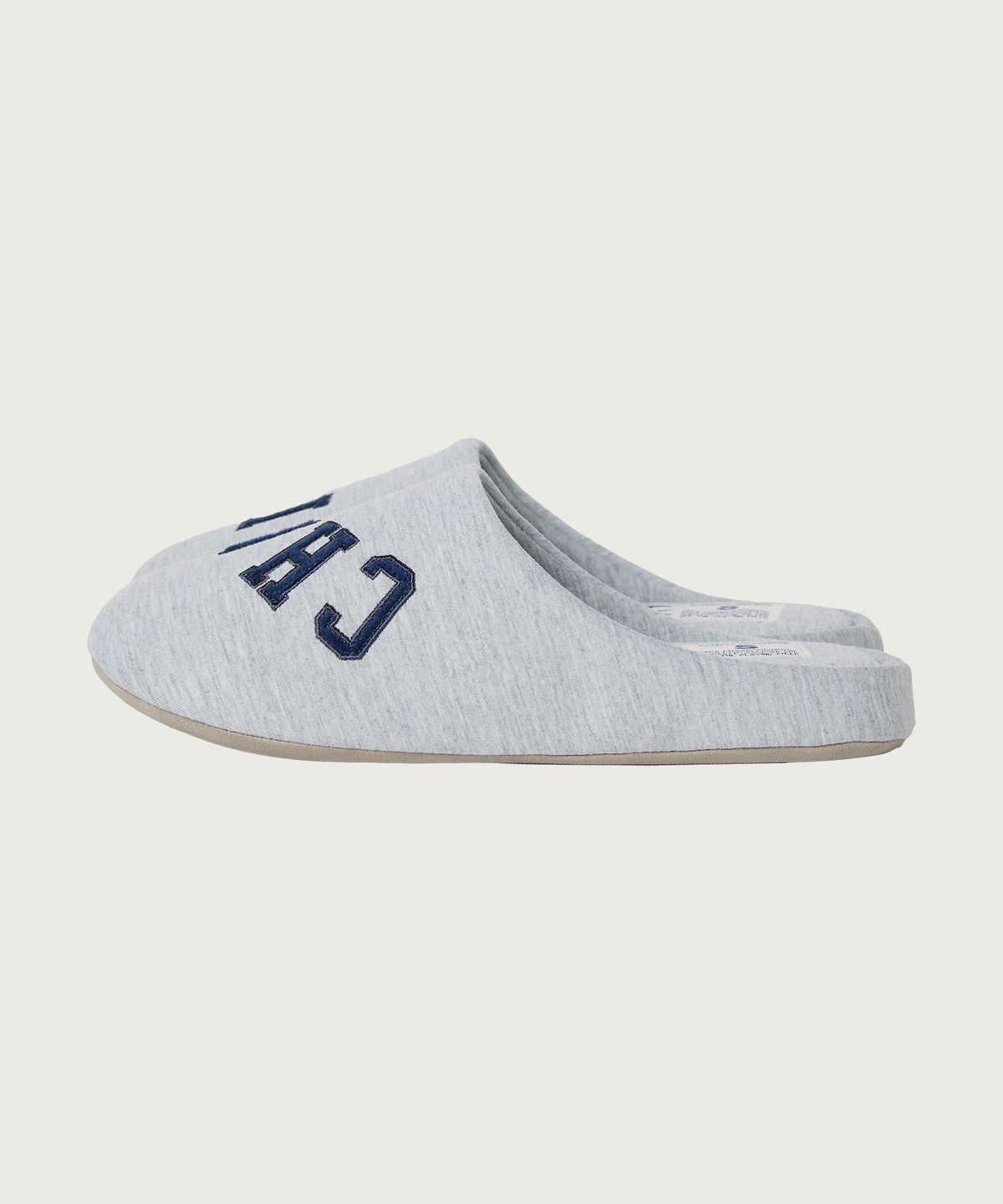 챔피온(CHAMPION) 아치 로고 룸슈즈 슬리퍼 Light Grey