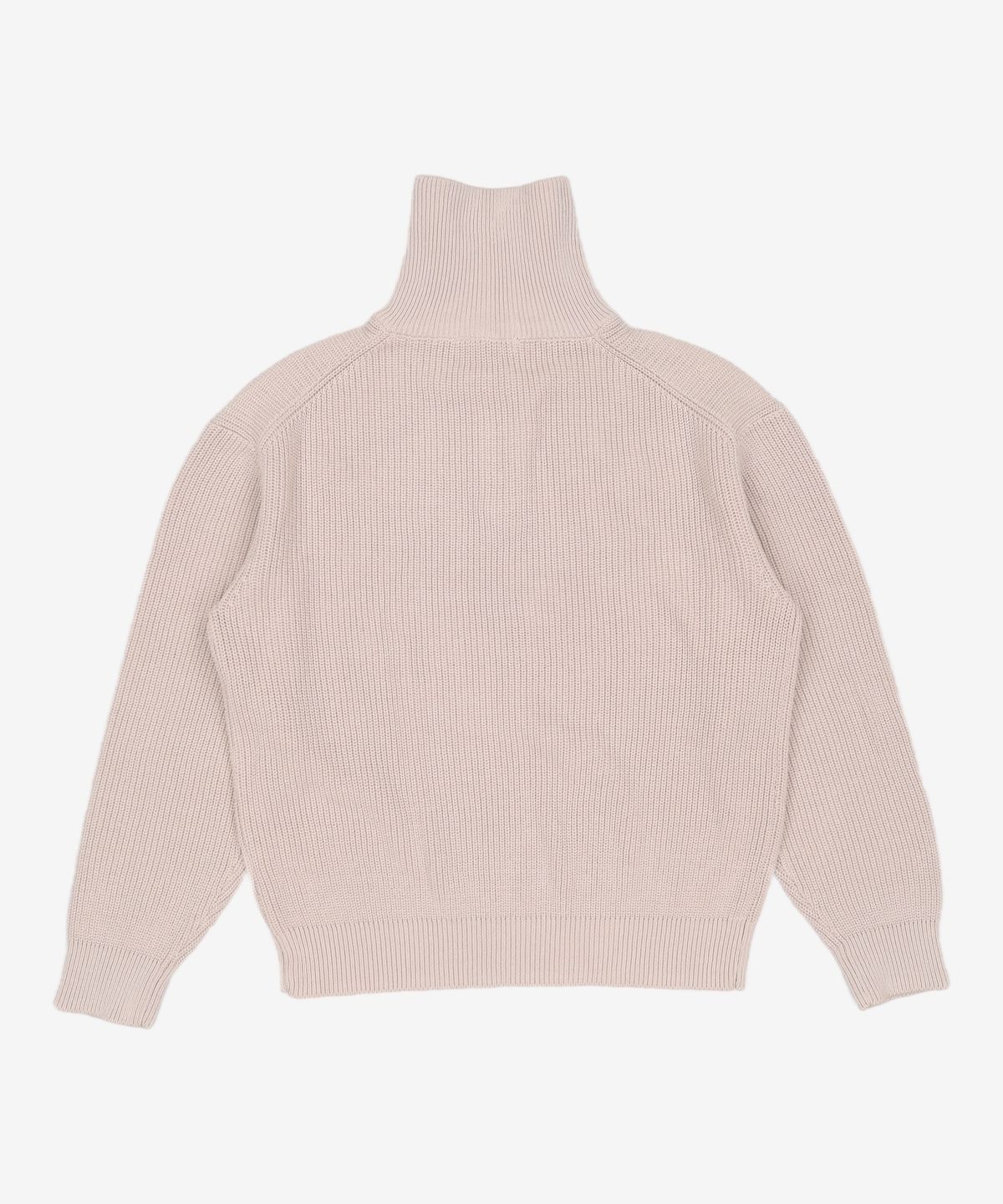 키뮤어(KIIMUIR) (22FW)(5 COLOR) 코튼 워셔블 하프 반집업 니트 M