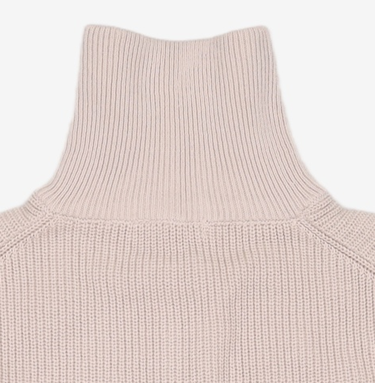 키뮤어(KIIMUIR) (22FW)(5 COLOR) 코튼 워셔블 하프 반집업 니트 M