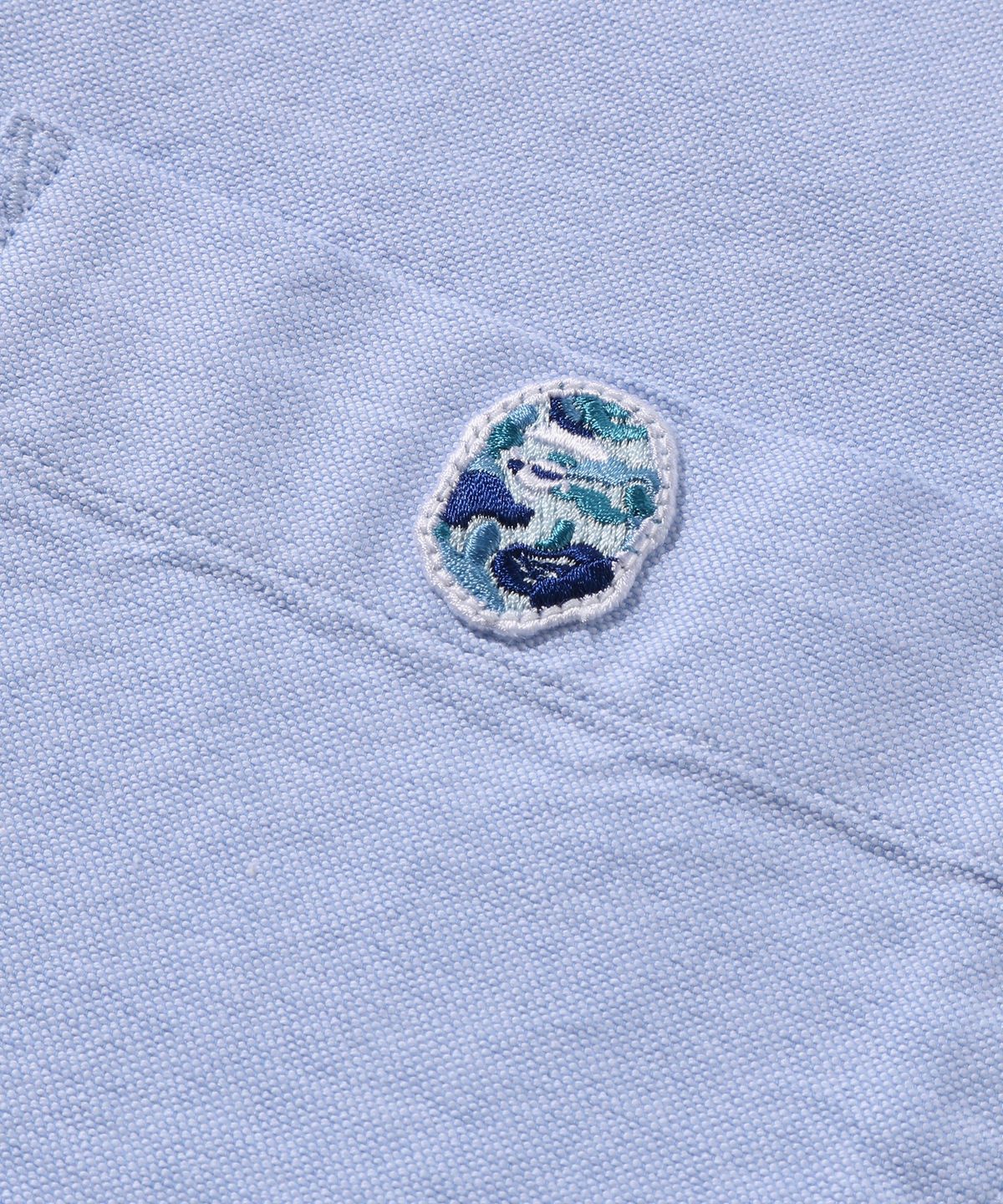 베이프(BAPE) 원 포인트 릴렉스드 핏 SS셔츠(M) SAX