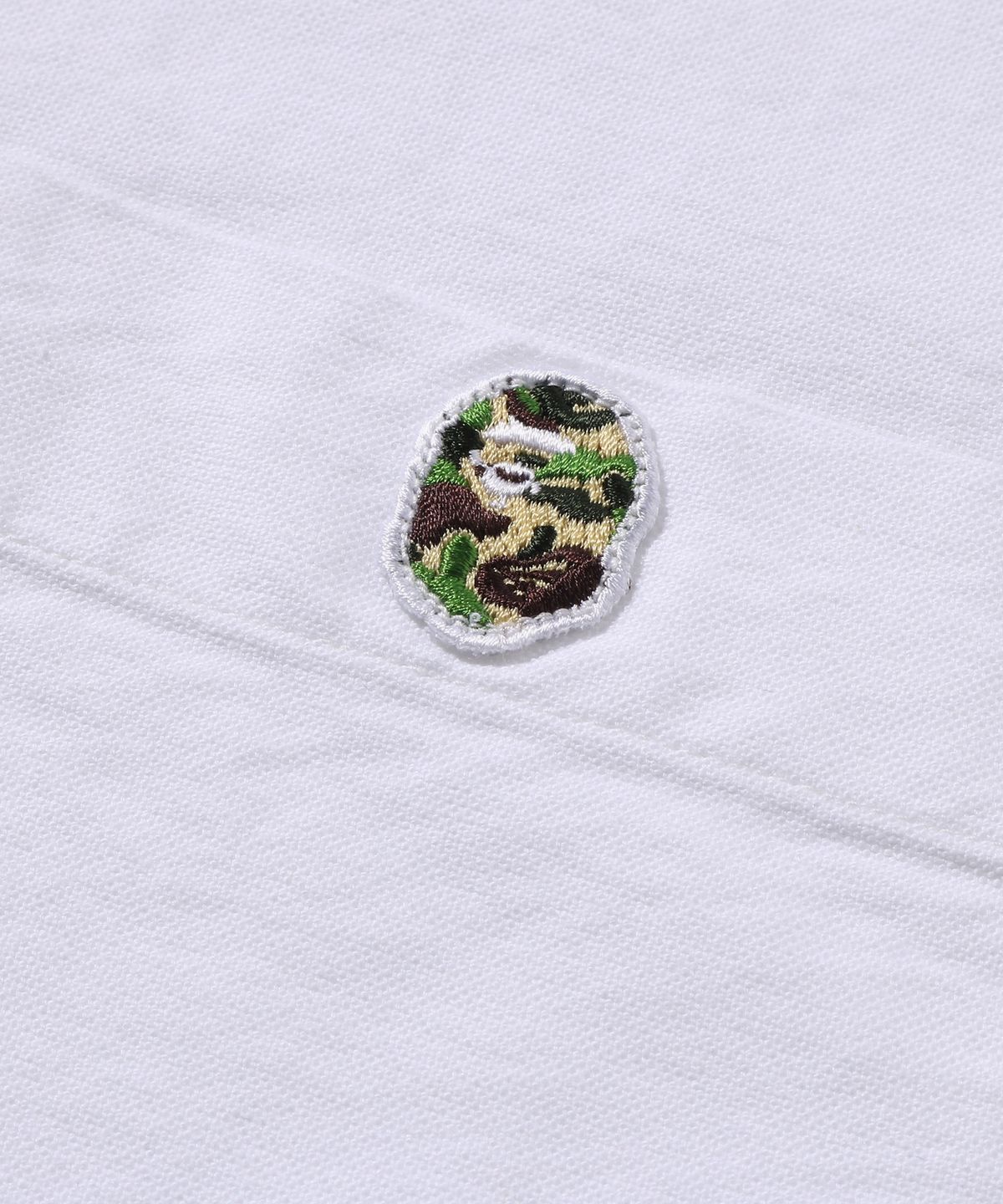 베이프(BAPE) 원 포인트 릴렉스드 핏 SS셔츠(M) WHITE
