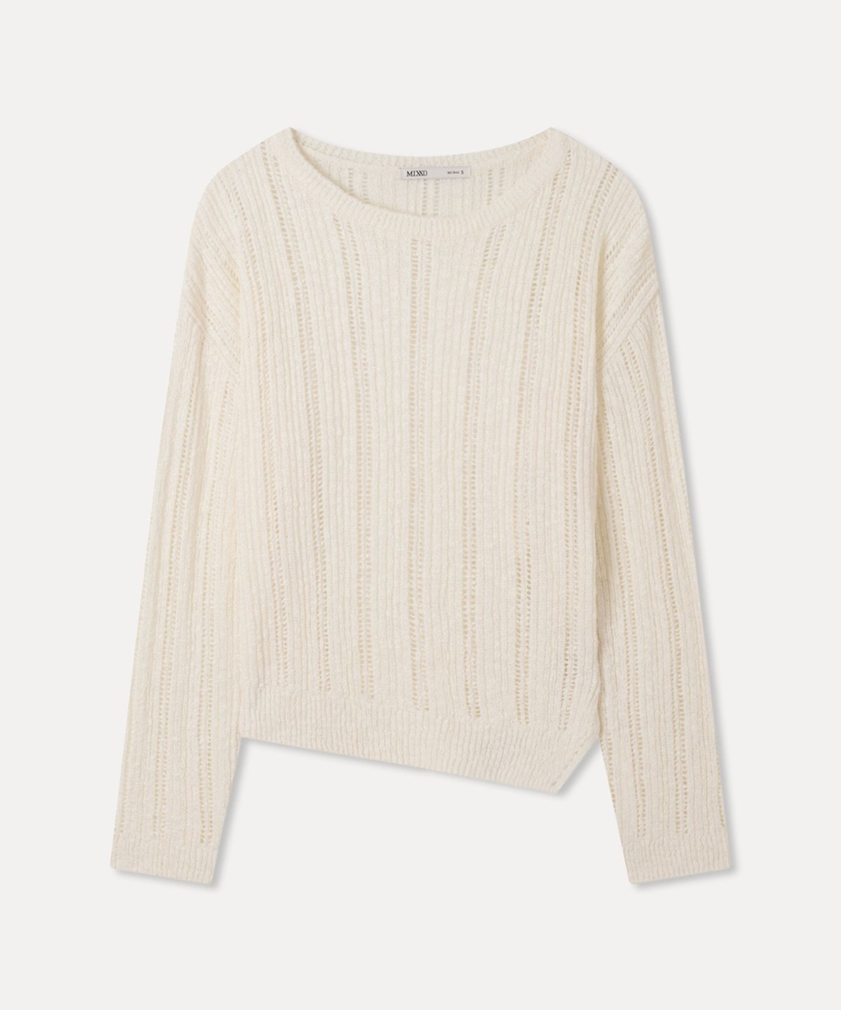 미쏘(MIXXO) 슬릿 시스루 풀오버 RE KAG50QT_MIWKAG74QT