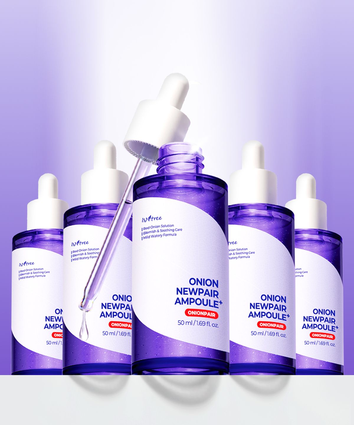 이즈앤트리(ISNTREE) [SET] 어니언 뉴페어 겔크림 플러스 50ml+앰플 플러스 50ml (증정: 플럼 부스터 20ml)