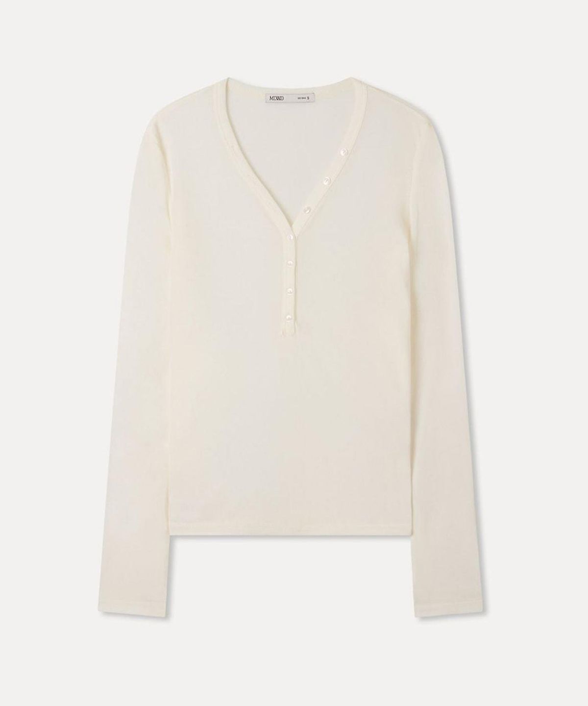 미쏘(MIXXO) 버튼업 시스루 긴팔 티셔츠 RE LWG44MS_MIWLWG70QA MIWLWG98QA