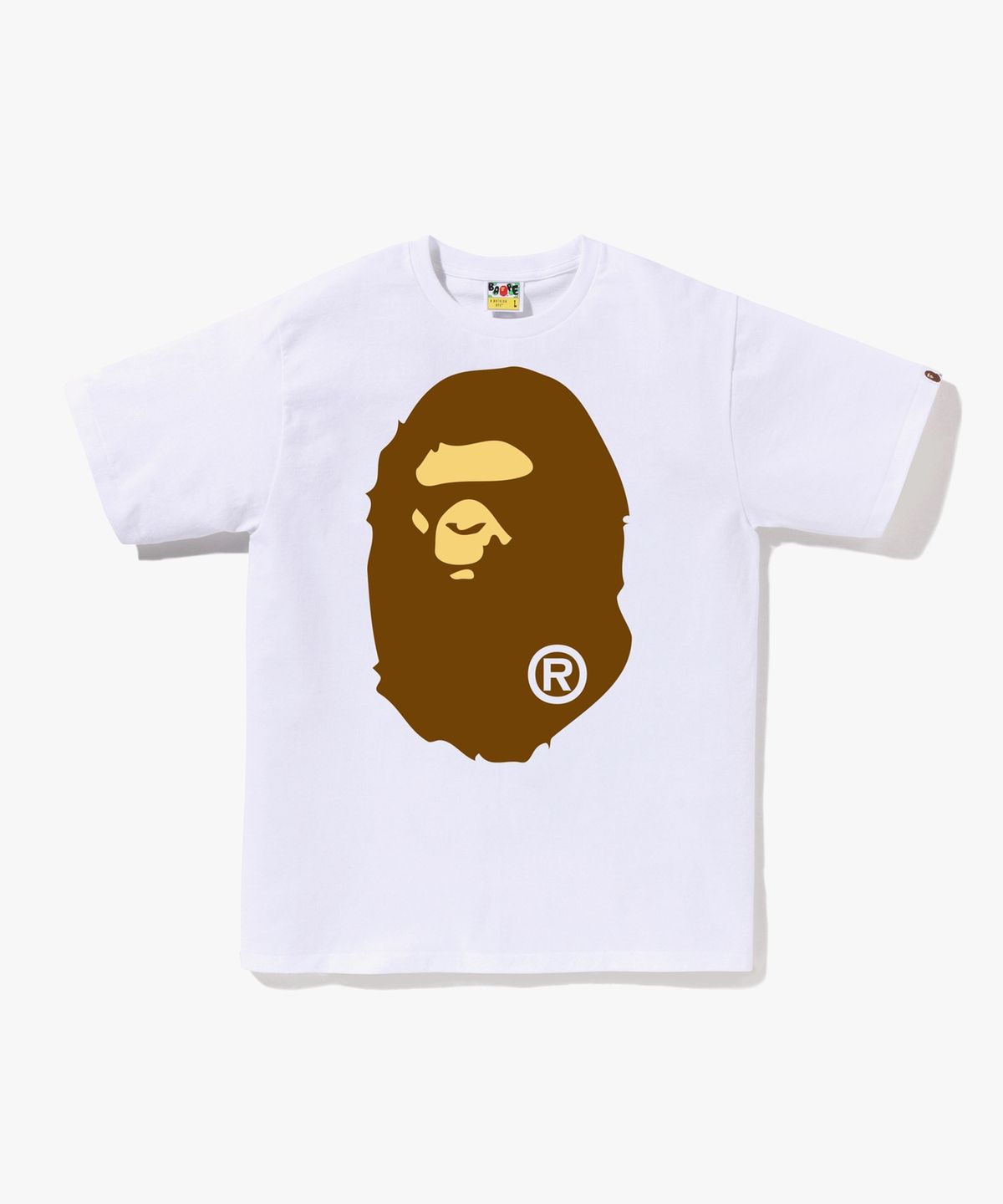베이프(BAPE) 빅 에이프 헤드 티셔츠(M) WHITE
